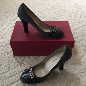 Ellen Tracy Grey Heels